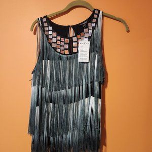 BEBE  NWT   sparkle top size  M